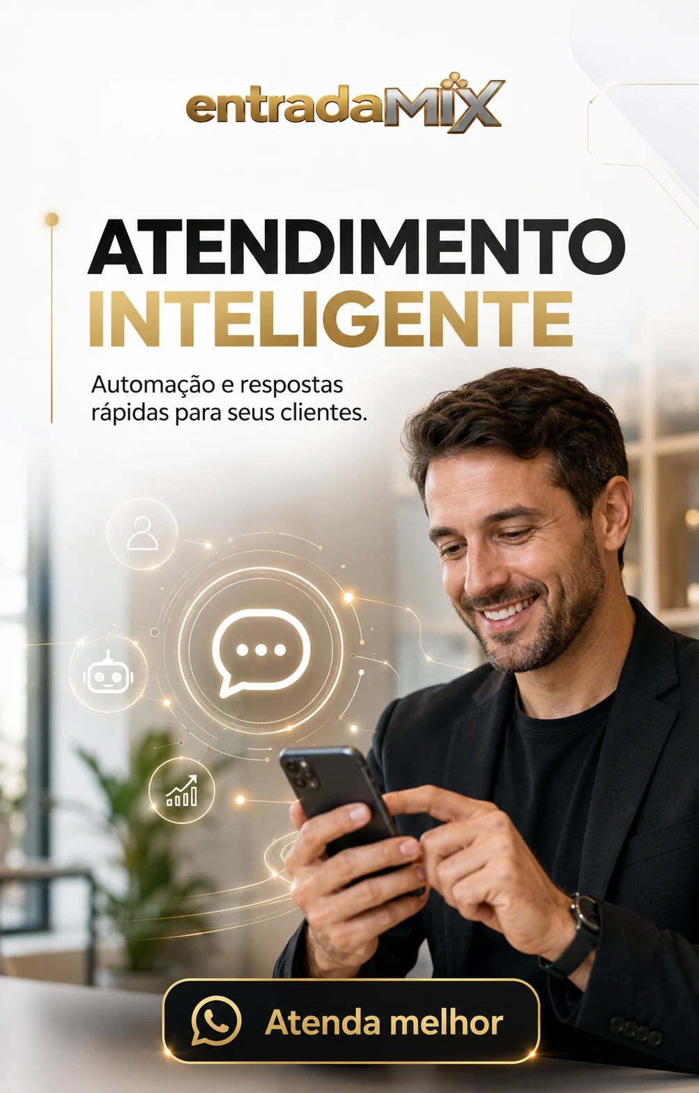 Atendimento inteligente com IA