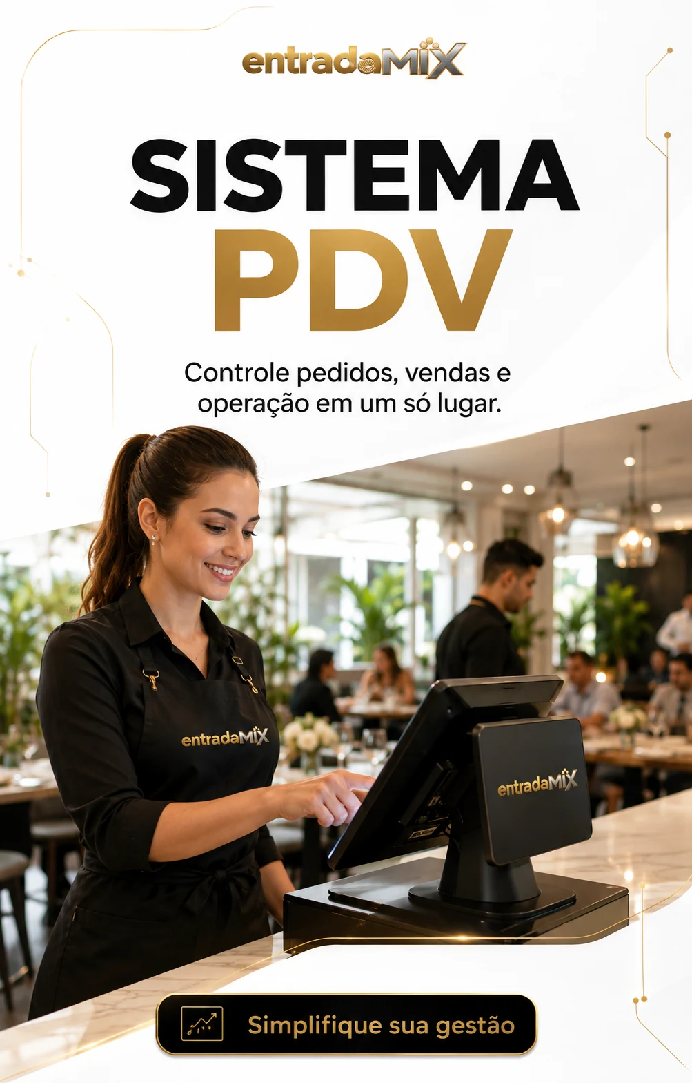 Sistema PDV e controle simplificado