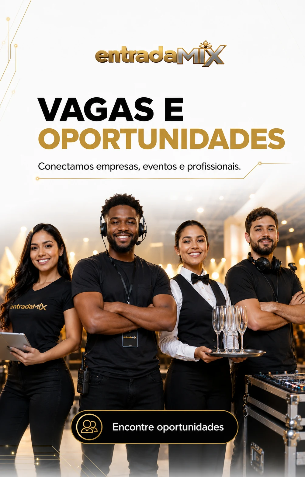 Vagas e oportunidades em eventos
